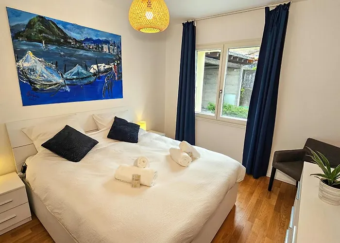 Bellavista With Free Parking アパート ルガーノ